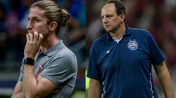 Filipe Luís e Rogério Ceni se encontram em duelo importante no Maracanã, pelo Brasileirão Betano.