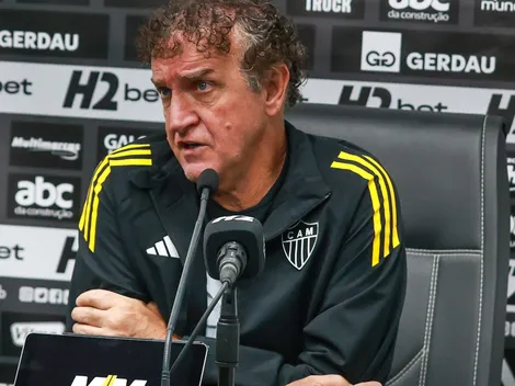 Cuca é sincero sobre o Atlético-MG jogar no sintético