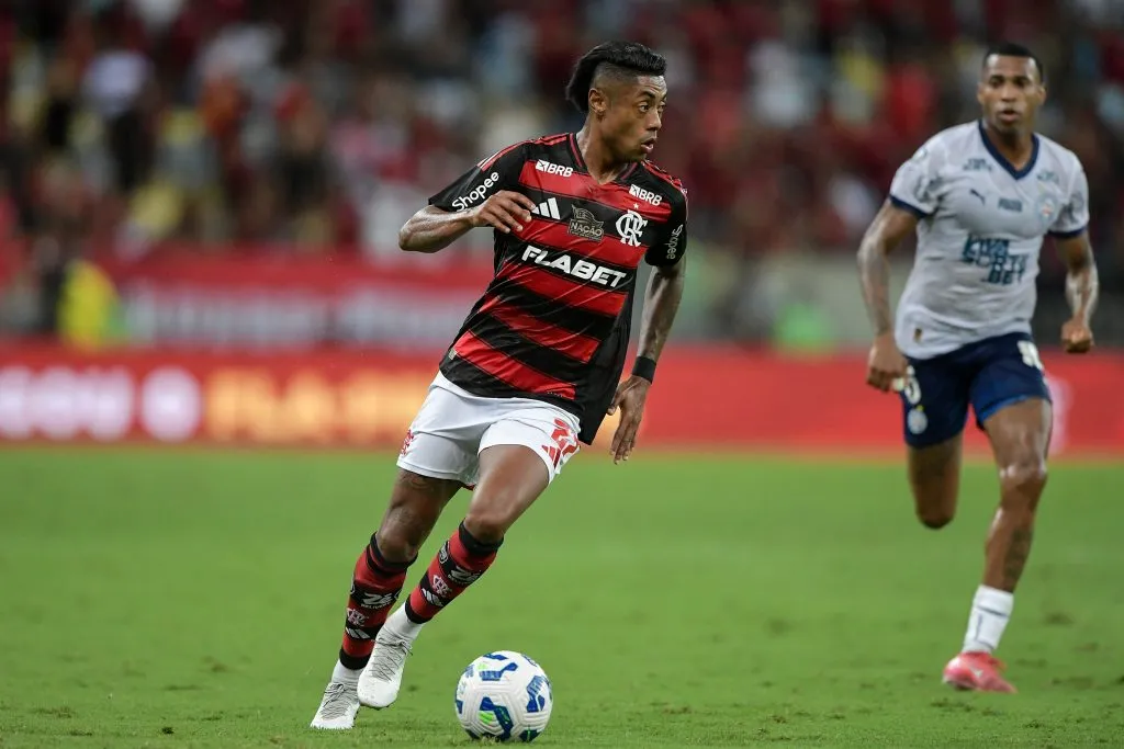 RJ – RIO DE JANEIRO – 10/05/2025 – BRASILEIRO A 2025, FLAMENGO X BAHIA – Bruno Henrique jogador do Flamengo durante partida contra o Bahia no estadio Maracana pelo campeonato Brasileiro A 2025. Foto: Thiago Ribeiro/AGIF