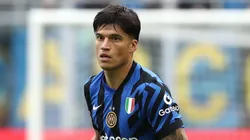 Correa durante partida da Inter contra a Atalanta