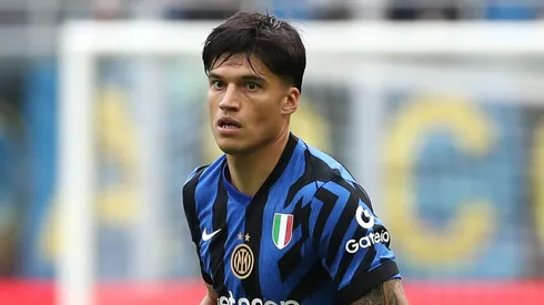Correa durante partida da Inter contra a Atalanta