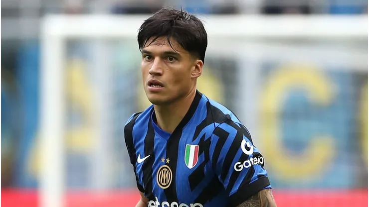 Correa durante partida da Inter contra a Atalanta
