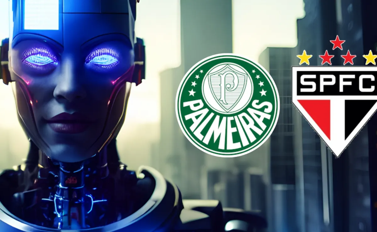 Inteligência artificial crava placar de Palmeiras x São Paulo pelo Brasileirão 2025. Foto: Reprodução