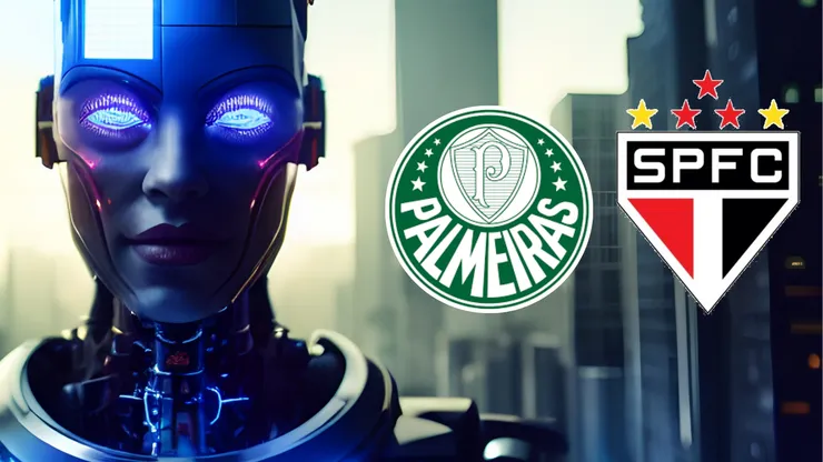 Inteligência artificial crava placar de Palmeiras x São Paulo pelo Brasileirão 2025. Foto: Reprodução