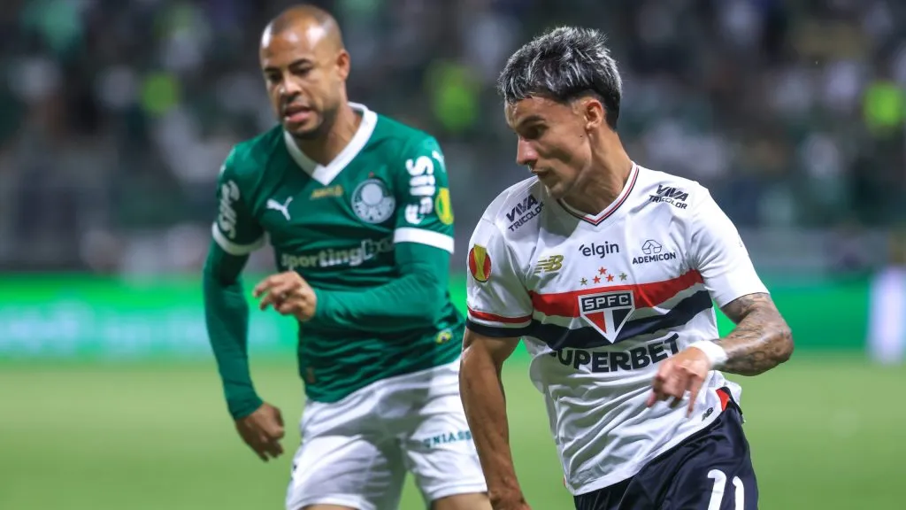 Palmeiras x São Paulo se enfrentam pelo Brasileirão Série A 2025. Foto: Marcello Zambrana/AGIF