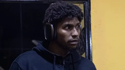 Hugo Souza chegando para partida pelo Brasileirão. Foto: Rodrigo Coca/Ag. Corinthians