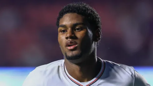 Lucas Ferreira durante partida no MorumBIS.