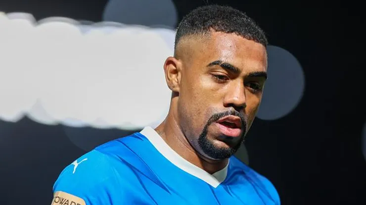 Malcom durante partida entre Al-Hilal e Inter Miami, em 2024. Foto: Yasser Bakhsh