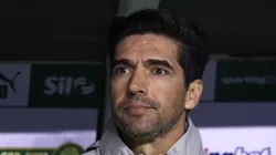 Abel Ferreira durante jogo no Allianz Parque.