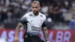 Maycon jogador do Corinthians durante partida contra o São Bernardo no estádio Arena Corinthians pelo campeonato Paulista 2025.
