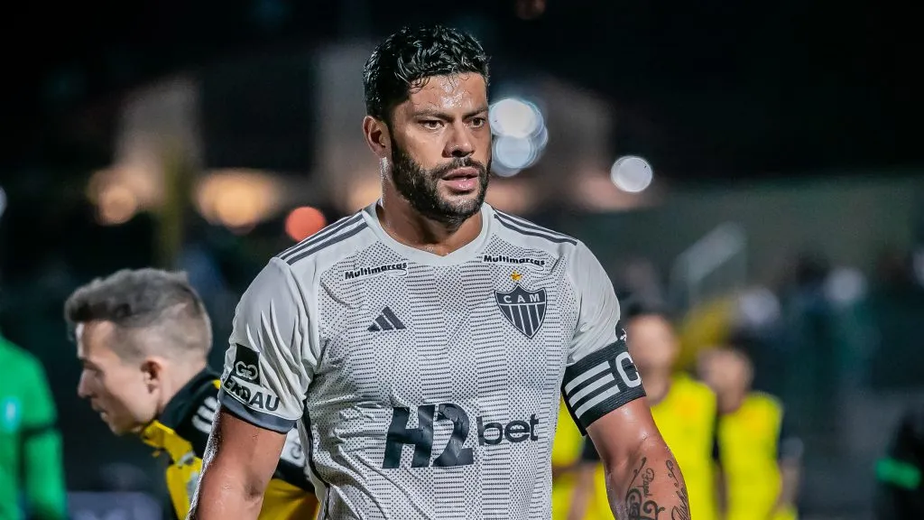 Hulk, atacante e ídolo do Galo. Foto: Fernando Teramatsu/AGIF.