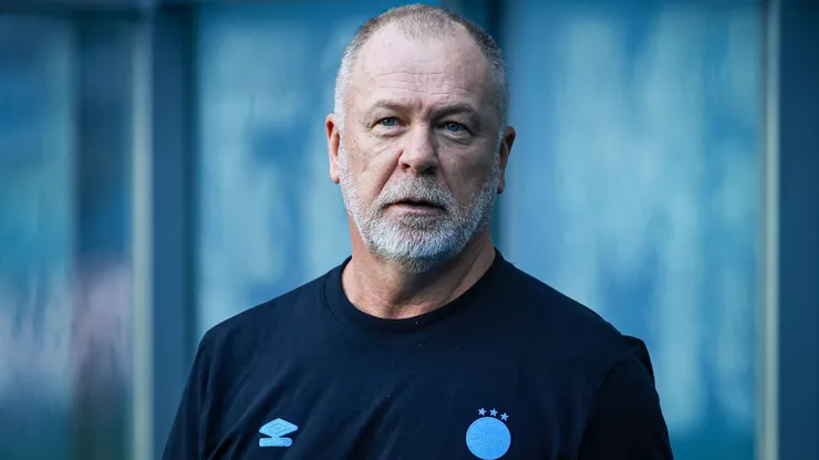 Mano Menezes analisou empate do Grêmio no Brasileirão. Foto: Maxi Franzoi/AGIF