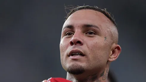 Cebolinha durante partida contra o Vasco.