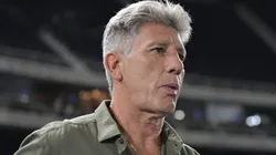 Renato Gaúcho durante partida entre Botafogo e Fluminense, no Estádio Nilton Santos, pelo Brasileirão.