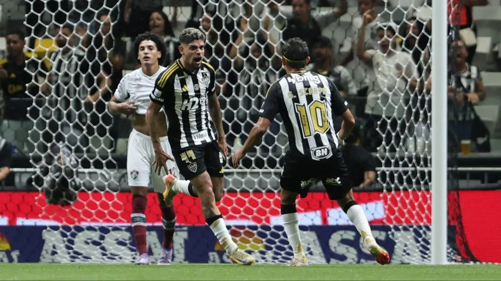 Jogadores do Atlético comemorando gol. Foto: Gilson Lobo/AGIF