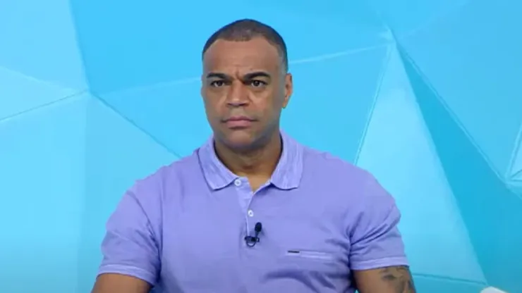 Denílson, comentarista do SporTV - Foto: Reprodução
