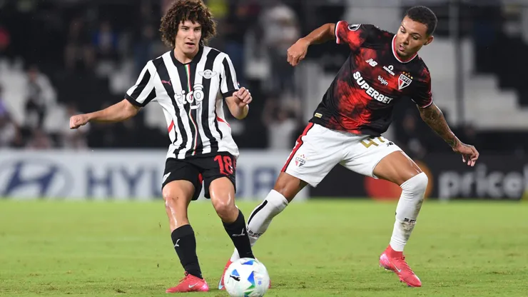 São Paulo x Libertad se enfrentam pela Copa Libertadores. (Photo by Christian Alvarenga/Getty Images)