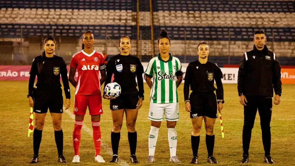 Jogadoras do Juventude e Internacional