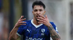 Santos vendeu Marcos Leonardo em 2024 - Foto: Yasser Bakhsh/Getty Images.