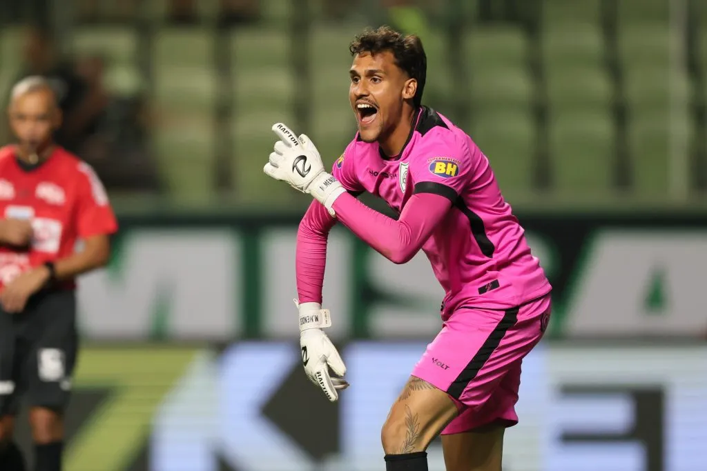Matheus Mendes, goleiro pertencente ao Atlético-MG – Foto: Gilson Lobo/AGIF