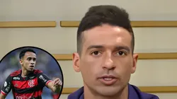 Venê traz apuração sobre o futuro do meia. Fotos: Maxi Franzoi/AGIF e Reprodução/ YouTube.