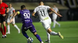 Guilherme jogador do Santos durante partida contra o Ceará no estádio Vila Belmiro - Foto: Reinaldo Campos/AGIF