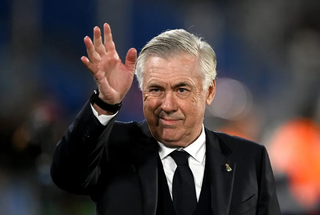 Ancelotti chega como treinador da Seleção Brasileira. Foto: Denis Doyle/Getty Images.