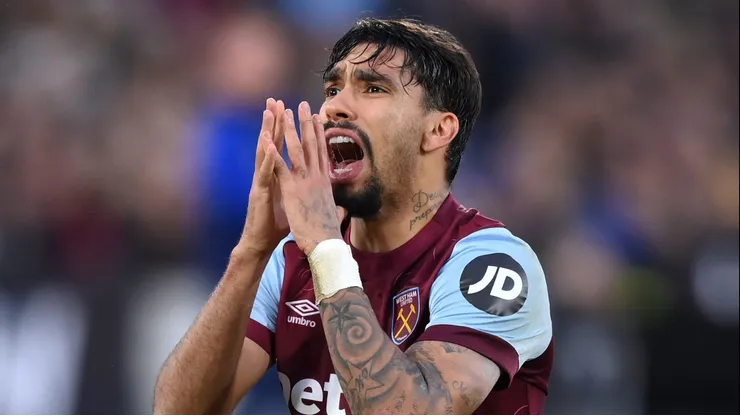 Lucas Paquetá, meia da Seleção Brasileira e do West Ham - Foto: Justin Setterfield/Getty Images