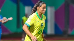 Evelin, jovem atacante das Sereias da Vila virou destaque na Seleção Brasileira Sub-17 em 2025