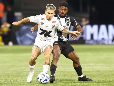 Santos empata sem gols com o Ceará no Allianz Parque pelo Brasileirão Betano