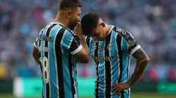 Cristaldo (à direita) está na 'barca' de negociáveis do Grêmio na próxima janela
