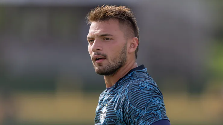 Gabriel Grando em ação pelo Grêmio