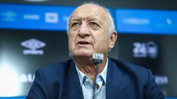 Felipão em sua apresentação no Imortal