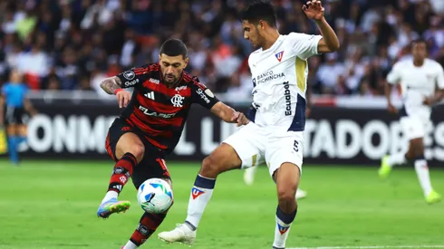 Flamengo x LDU se enfrentam no Estádio Maracanã nesta quinta-feira (15), pela Copa Libertadores. (Photo by Franklin Jacome/Getty Images)