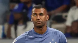Walace durante partida pelo Cruzeiro.