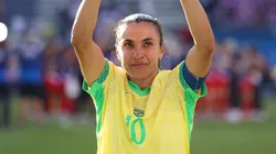 Marta na Seleção Brasileira. Foto: Robert Cianflone/Getty Images