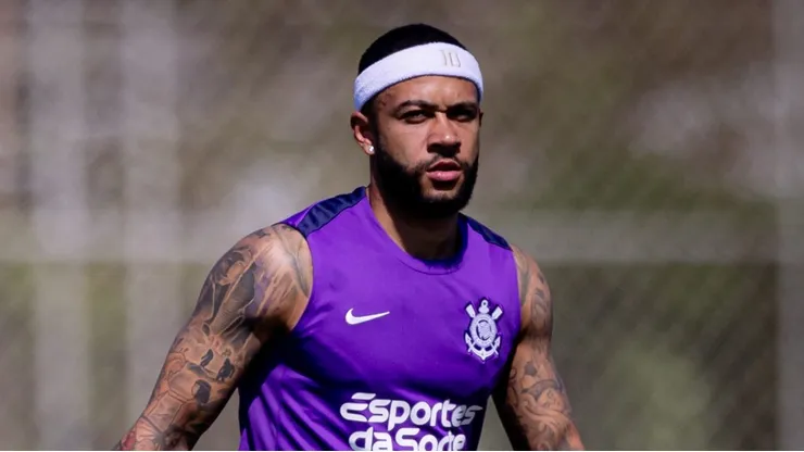 Memphis Depay er ao foco do Timão naquele momento - Foto: Rodrigo Coca/Agência Corinthians.