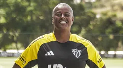 Fabiana Guedes foi anunciada como a nova treinadora do Atlético Feminino - Foto: Pedro Click / Atlético