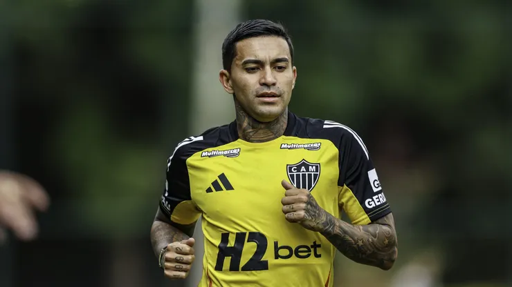 Dudu está animado com o desafio - Foto: Paulo Henrique França/Atlético-MG.