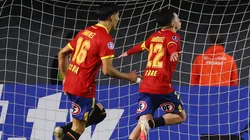 Unión Española vem de goleada na Copa Chile (Photo by Marcelo Hernandez)