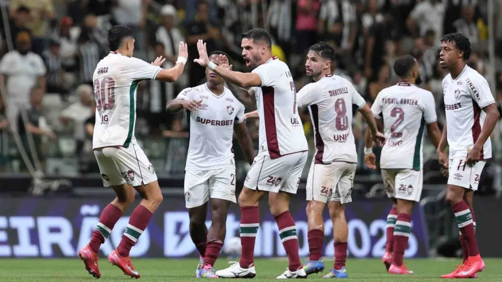 Jogadores do Fluminense