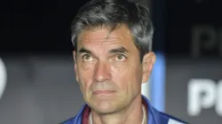 Mauricio Pellegrino durante partida entre Vasco e Lanús, pela Copa Sul-Americana.