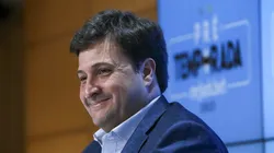 RS - Porto Alegre - 08/12/2022 - GREMIO, COLETIVA DE IMPRENSA - Alberto Guerra presidente do Gremio durante em coletiva de imprensa realizada no Arena do Gremio.