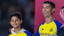 Cristiano Ronaldo e seu filho
