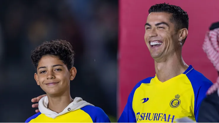 Cristiano Ronaldo e seu filho