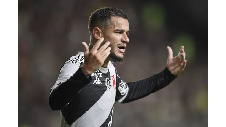 RJ - RIO DE JANEIRO - 12/04/2025 - BRASILEIRO A 2025, VASCO X SPORT - Coutinho jogador do Vasco durante partida contra o Sport no estadio Sao Januario pelo campeonato Brasileiro A 2025. Foto: Thiago Ribeiro/AGIF