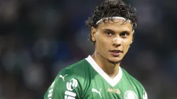 SP - BARUERI - 11/05/2025 - BRASILEIRO A 2025, PALMEIRAS X SAO PAULO - Richard Rios jogador do Palmeiras durante partida contra o Sao Paulo no estadio Arena Barueri pelo campeonato Brasileiro A 2025. Foto: Anderson Romao/AGIF