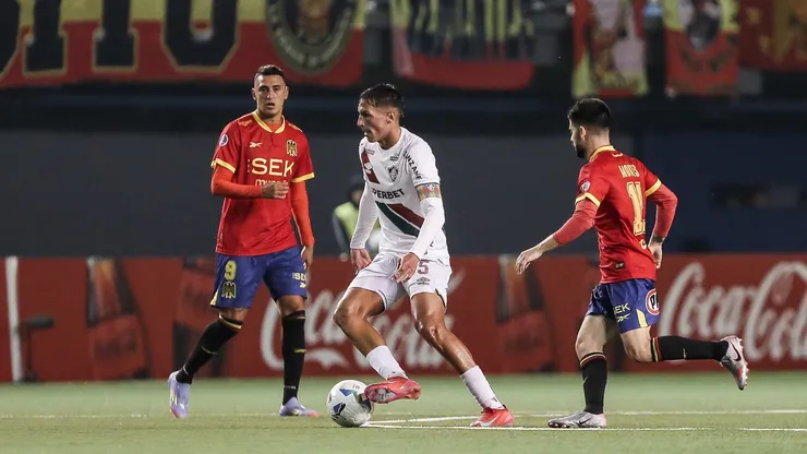 Fluminense empatou com o Unión Española-CHI na primeira partida da fase de grupos. Foto: Lucas Merçon/Fluminense.