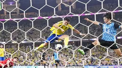 Cristiano Ronaldo busca finalização em partida diante do Kawasaki Frontale. Foto: Newscom / Alamy Stock Photo