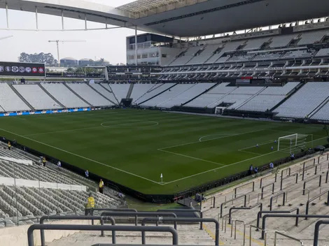 Gramado da Neo Química é mexido antes de Corinthians x Santos